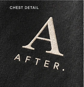 AFTER. garment detail