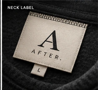 AFTER. neck label development study