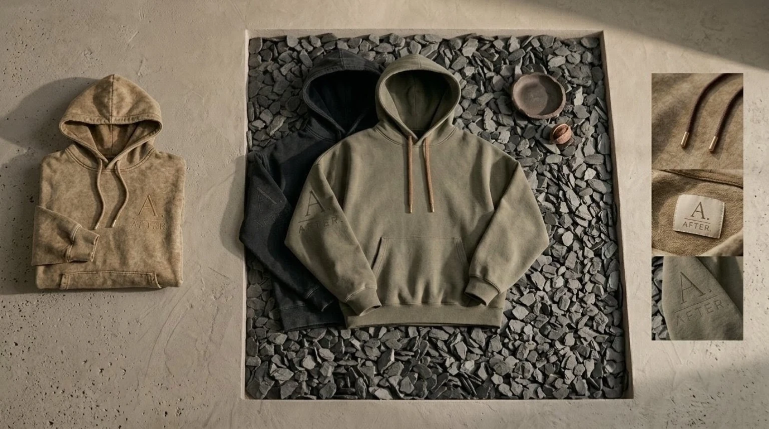 AFTER. Chapter I material and garment study